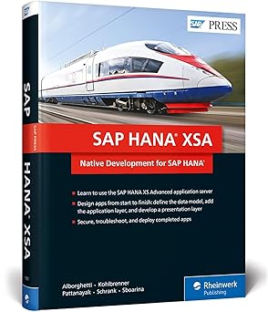 SAP HANA XSA: NATIVE DEVELOPMENT FOR SAP HANA - BOOKZONE