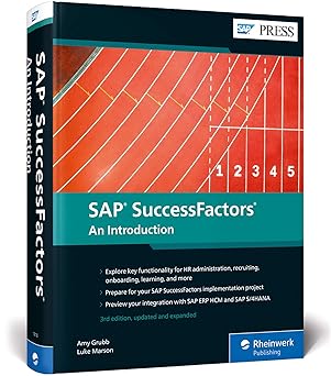SAP SUCCESSFACTORS: AN INTRODUCTION, 3/E - BOOKZONE
