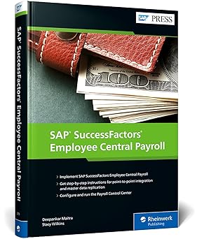 SAP SUCCESSFACTORS EMPLOYEE CENTRAL PAYROLL - BOOKZONE