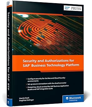 SECURITY AND AUTHORIZATIONS FOR SAP BUSINESS TECHNOLOGY PLATFORM (HB) - BOOKZONE