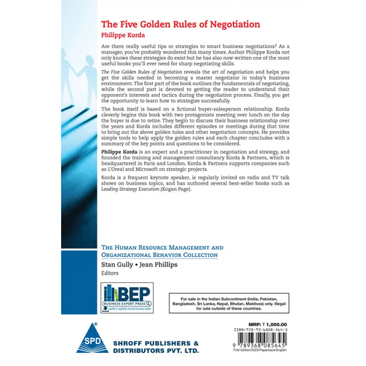 The Five Golden Rules of Negotiation