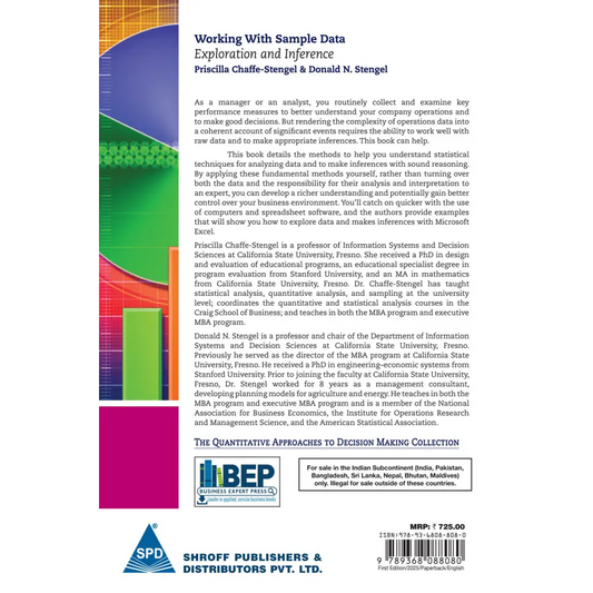 Working With Sample Data: Exploration and Inference